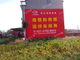 民权墙体广告影响褪色的因素
