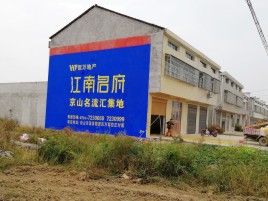 民权农村墙体广告在不同形式上面展现的不同特色