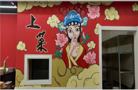 民权墙体彩绘的发展和应用