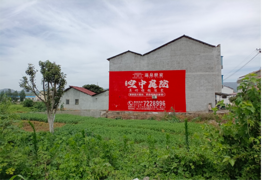 民权做墙体广告的意义
